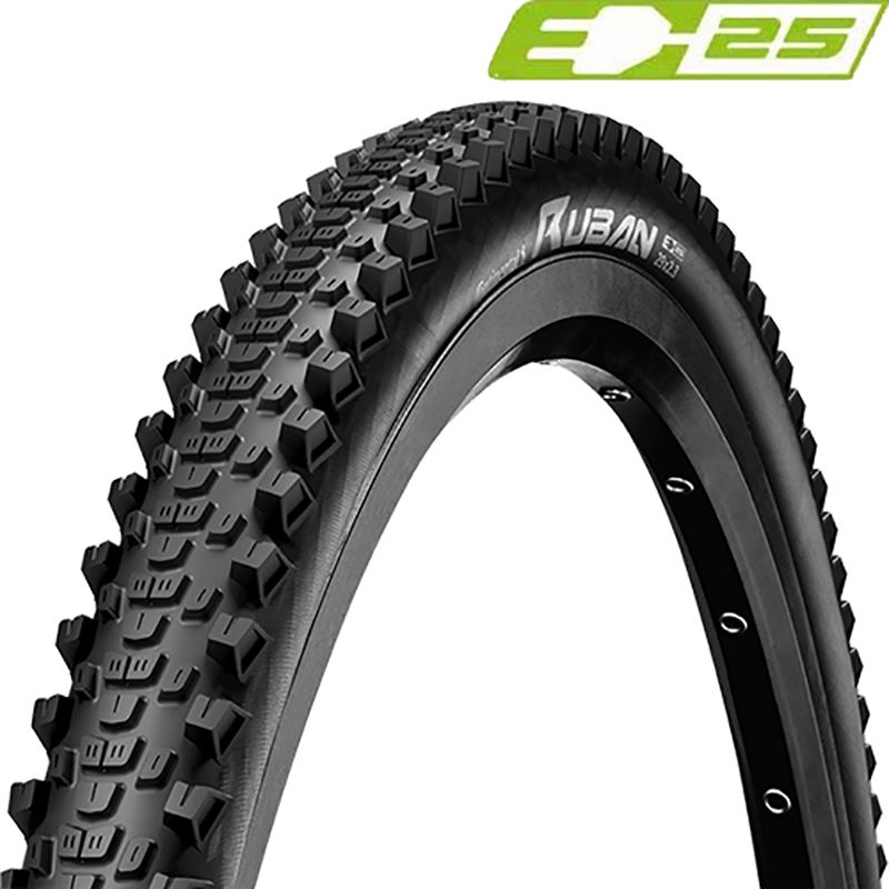 CUBIERTA CONTINENTAL RUBAN 29x2.30 SHIELDWALL TUBELESS READY PLEGABLE NEGRO 58-622