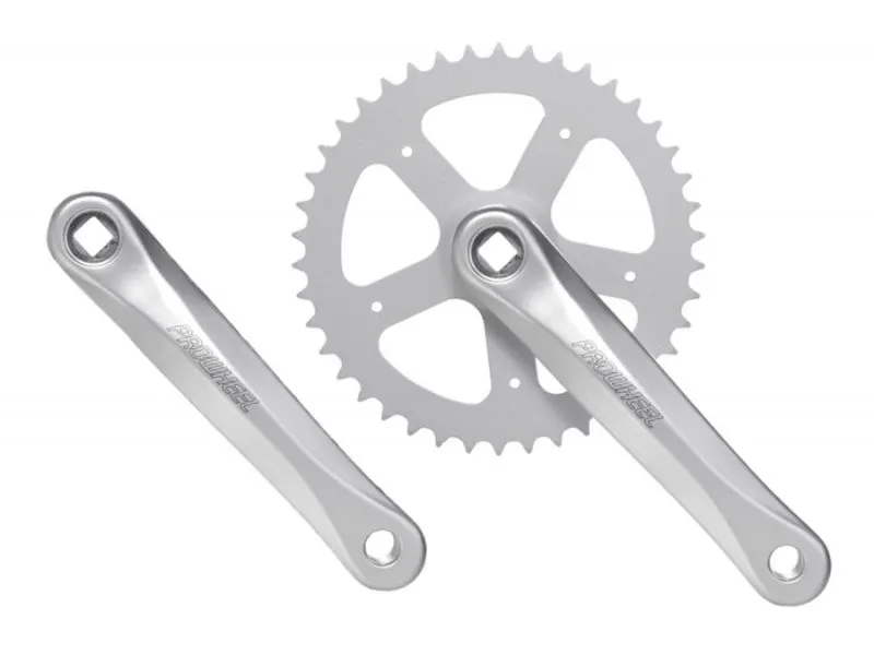 Juego de plato y bielas aluminio 42 dientes x 170 mm para single speed