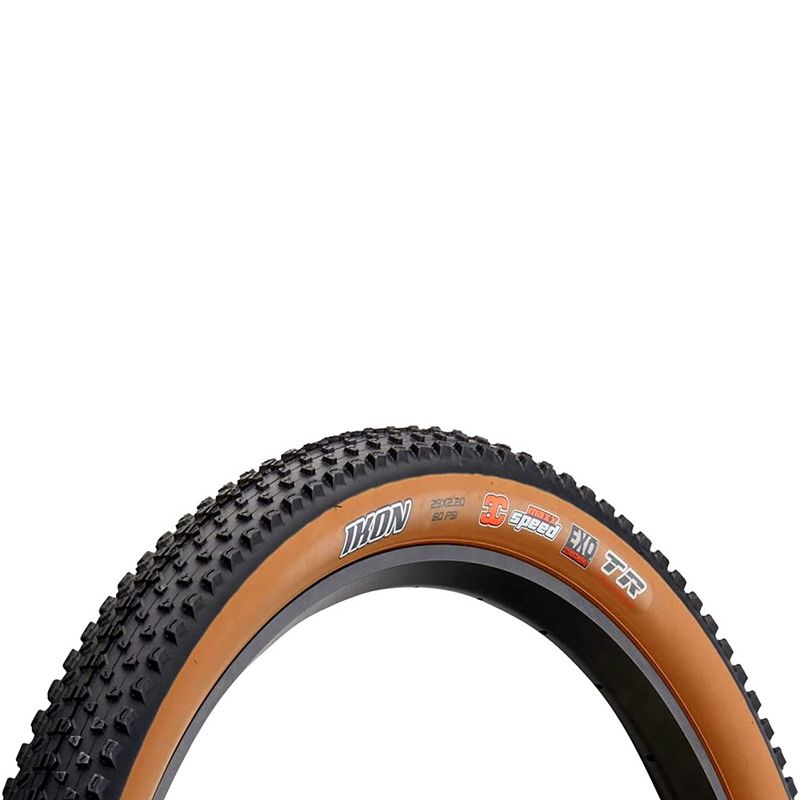 CUBIERTA MAXXIS IKON 29x2.20 TUBELESS READY PLEGABLE NEGRO/MARRON 57-622