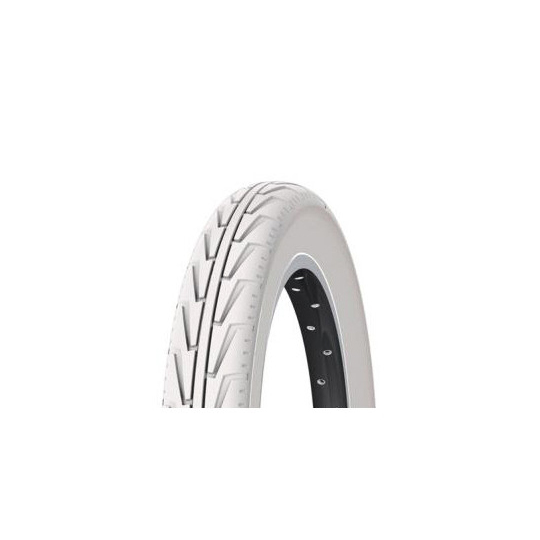 Cubierta 350a (14x1 3/8x1 5/8) city.j blanca michelin