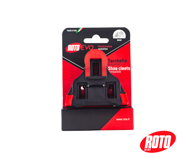 CALAS ROTO COMPATIBLE SHIMANO ROJO DE 0º