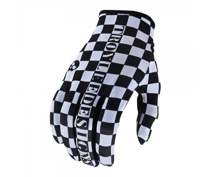 Guantes Troy Lee FLOWLINE Blanco / Negro