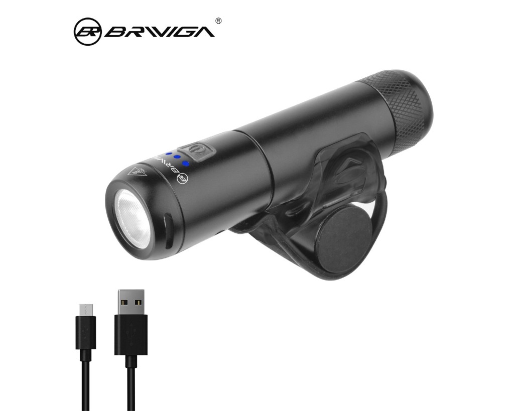 LUZ delantera BRIVIGA DE 900LM usb