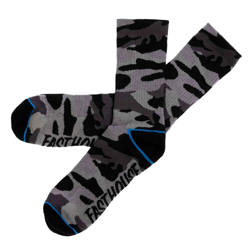 FH CALCETINES DELTA NEGRO/CAMO S/M