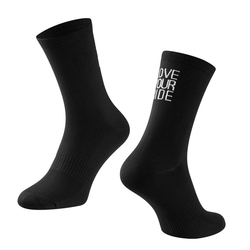 FRC CALCETINES LOVE YOUR RIDE NEGRO S-M