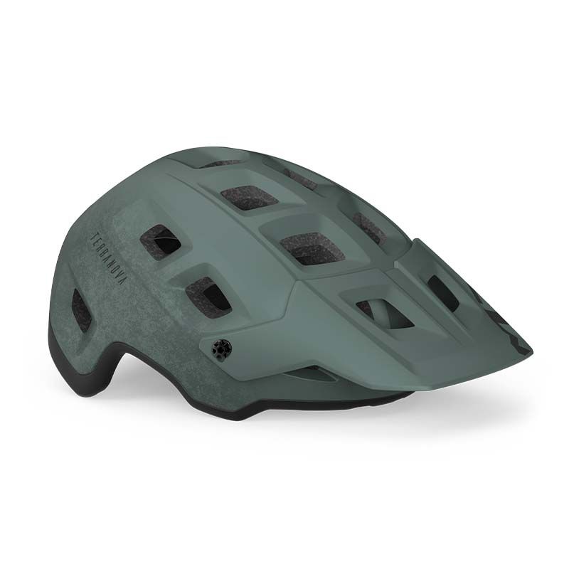 CASCO MET TERRANOVA VERDE SALVIA/NEGRO MATE 52-56