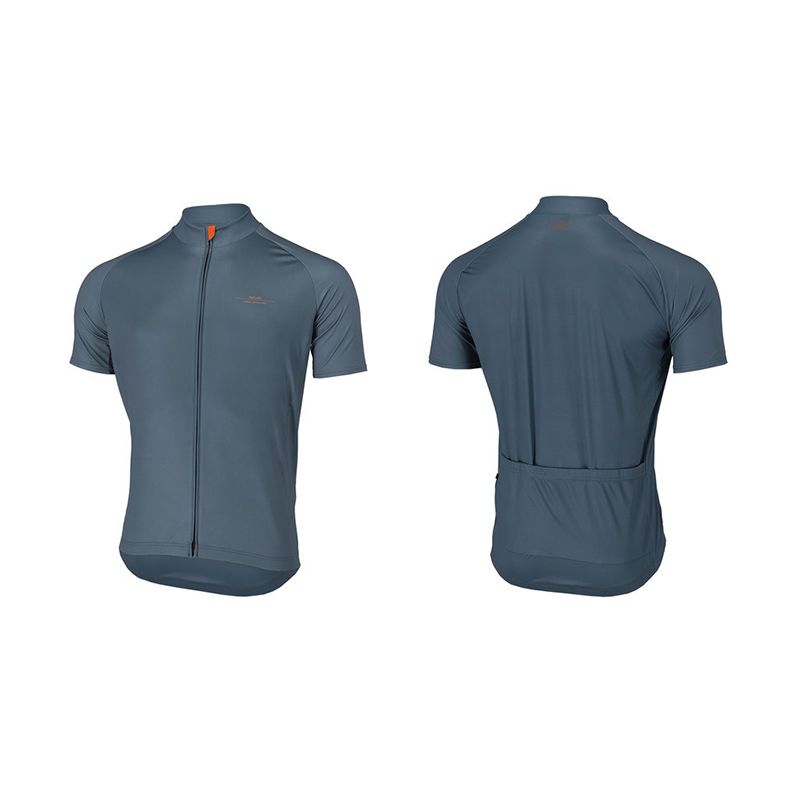 MAILLOT GRAVEL POLIESTER AZUL/NARANJA